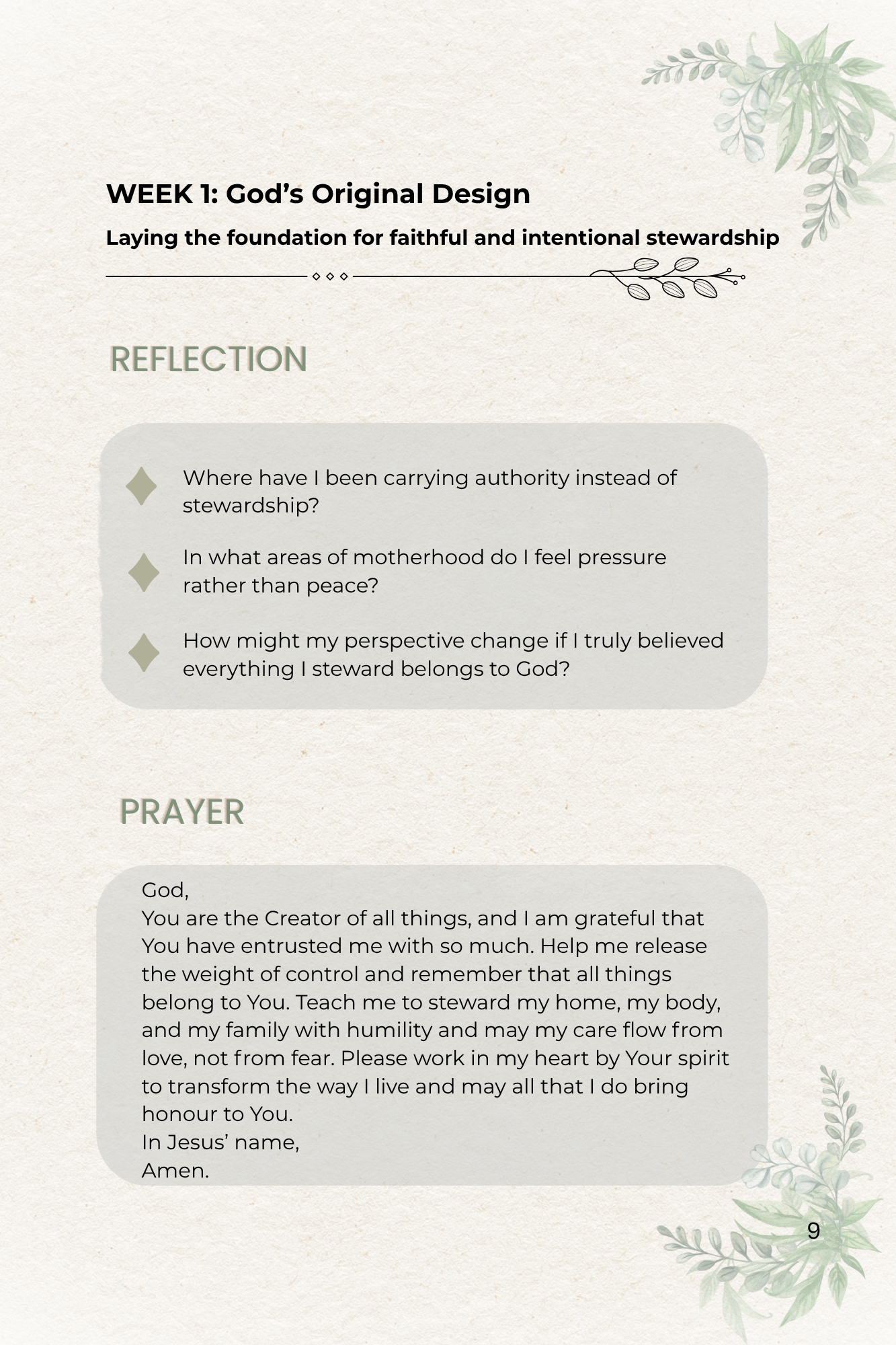Rooted in His Design: A 30-day Christian Motherhood Devotional (Paperback)